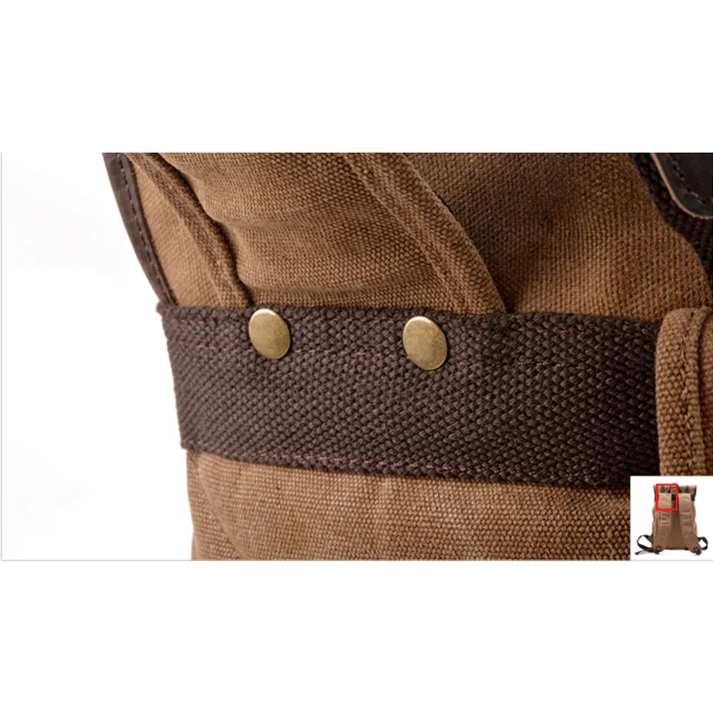 Canvas Travel Backpack | CALGARY - Image 12