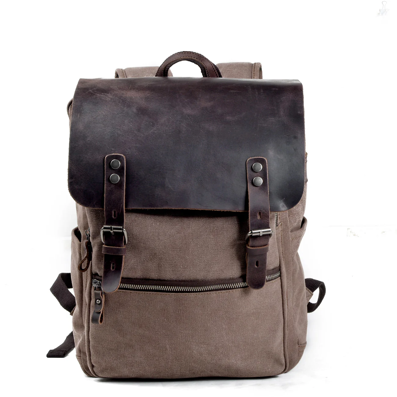 Cotton Canvas Backpack | MILAN - Image 7