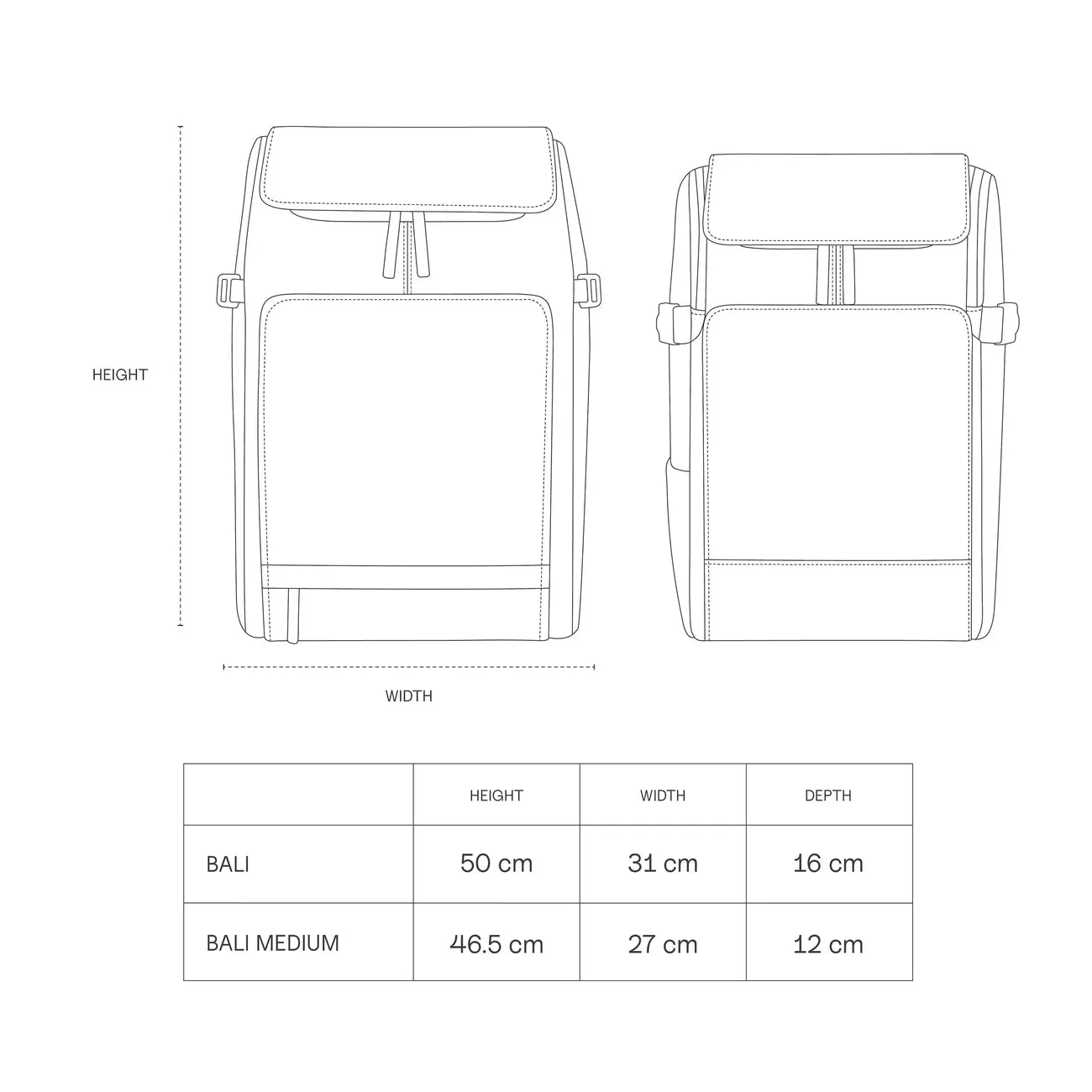 Bali Medium Backpack - Image 47