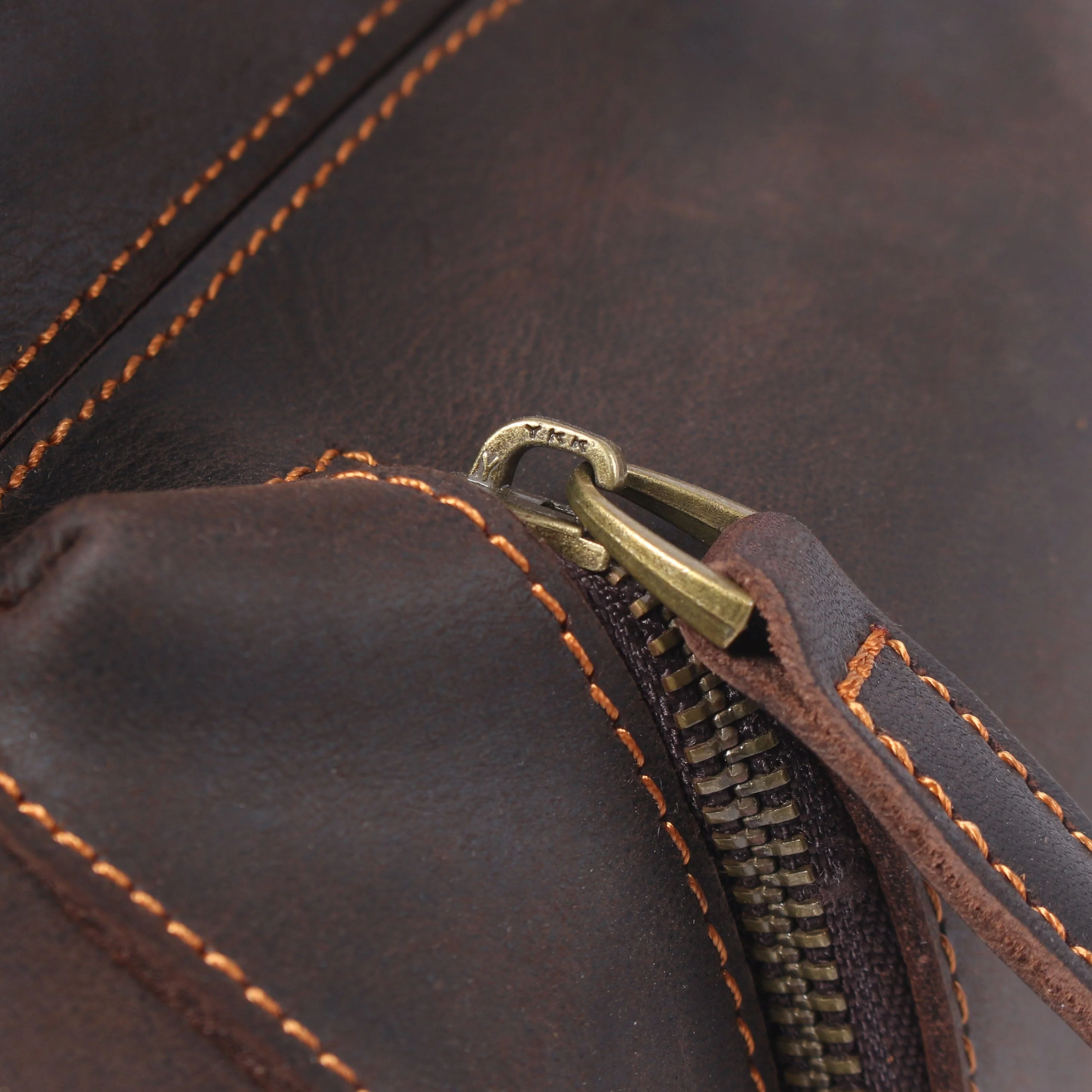 Leather Drawstring Backpack | DASHAN - Image 15