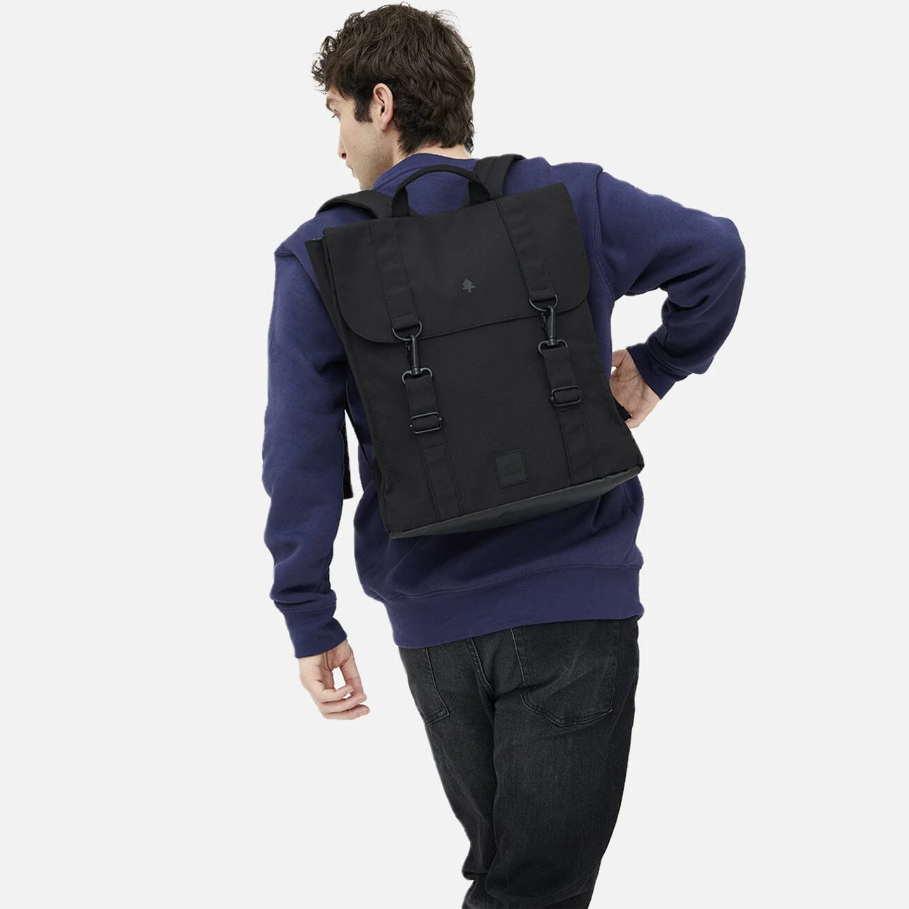 Handy XL Vandra - Recycled Laptop Backpack - Image 15