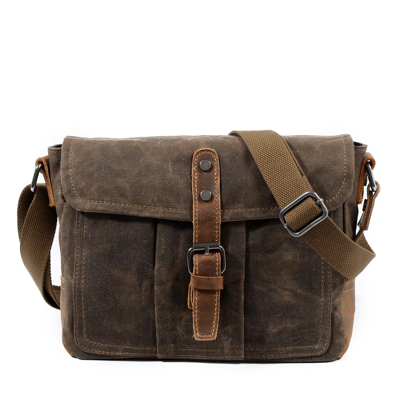 Small Canvas Messenger Bag | BALTIMORE - Image 5