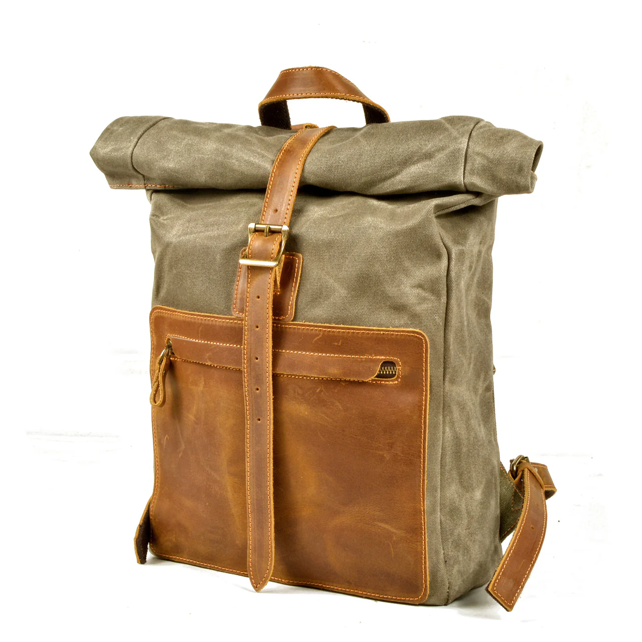Waxed Canvas Rucksack | HANOVER - Image 2